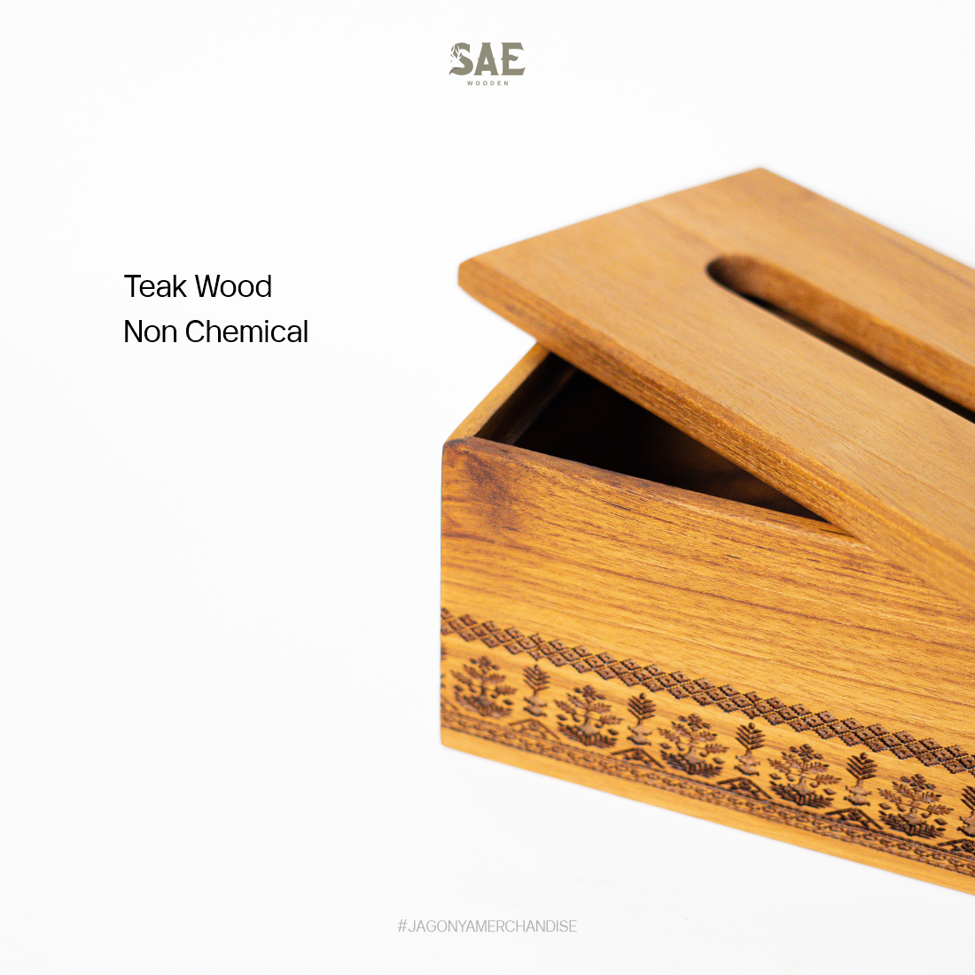 Kotak Tissue Ageng ( Natural ) - Image 2